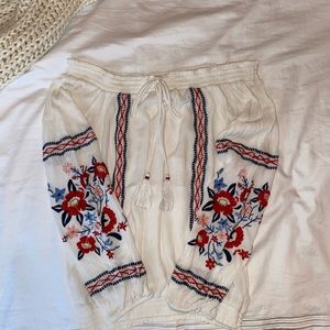 Over the shoulder top